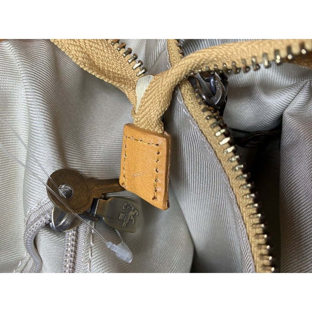 Pratesi Firenze Satchel Convertible Shoulder Bag Italian Calf Leather Co… - Picture 9 of 12